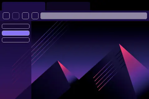 Retrowave Pyramid by Nocturnal X