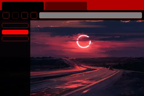Crimson Eclipse by Al